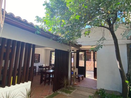 O edifício em que a pousada se localiza