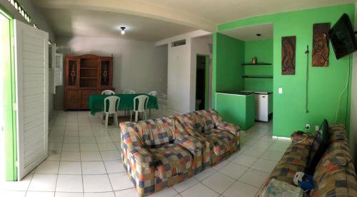 Kuchyň nebo kuchyňský kout v ubytování Casa praia Peito de Moça Luís Correia