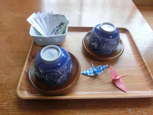 Nápoje v ubytování Moto-Hakone Guest House