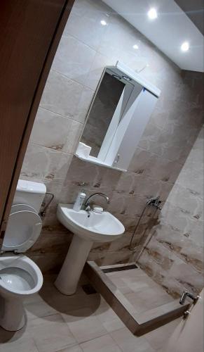 Ένα μπάνιο στο Lux apartman