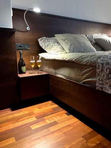 Postel nebo postele na pokoji v ubytování Apartman Lola