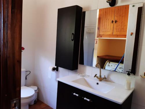 Ένα μπάνιο στο Cabaña 2 Ventorrillo