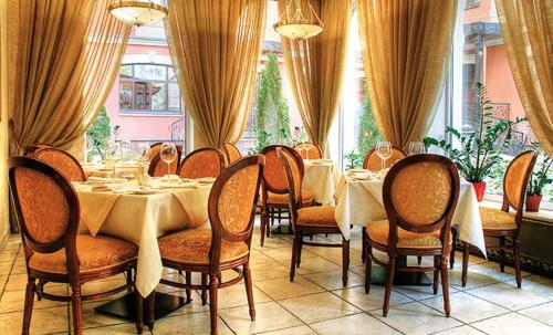 Restaurace v ubytování Optima Collection Podil Plaza