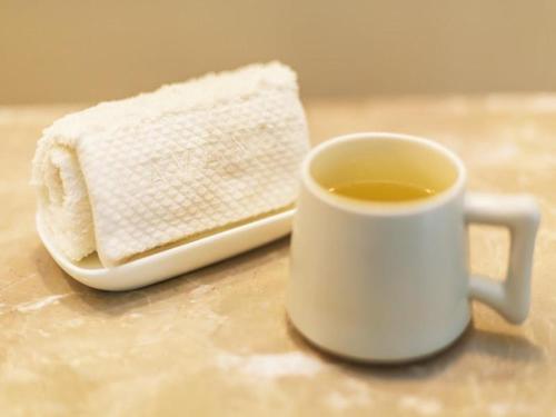 Utensilios para hacer té y café en Lavande Hotel Jinzhong Yuci Walmart Branch