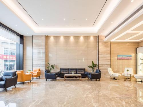 Posezení v ubytování Lavande Hotel (Ganzhou Railway Station Branch)
