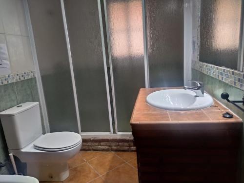 Koupelna v ubytování Alojamiento Rural Casa La Era