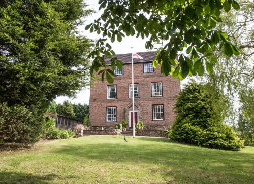 The building where the farm stay is located 