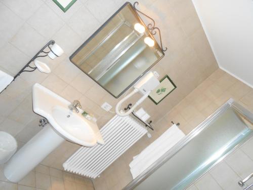 Koupelna v ubytování Relais Picaron