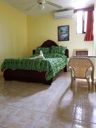 Una cama o camas en una habitación de Hotel Victoriano