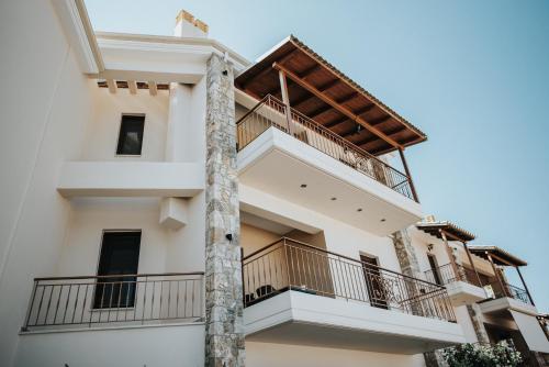 Balkoni atau teres di Sivota luxury collection