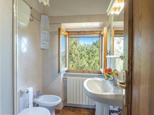 Koupelna v ubytování Casa vacanze Il Poggetto