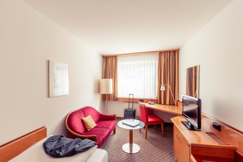 Χώρος καθιστικού στο Mercure Hotel Köln City Friesenstraße