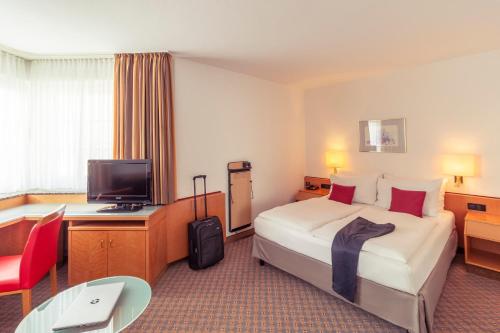 Μια τηλεόραση ή/και κέντρο ψυχαγωγίας στο Mercure Hotel Köln City Friesenstraße