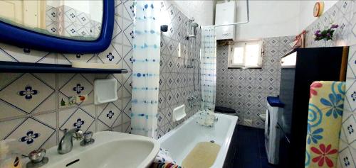 Koupelna v ubytování Casa Vacanze Mombrino