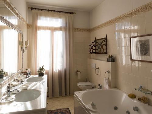 Kúpeľňa v ubytovaní Villa Stecchini