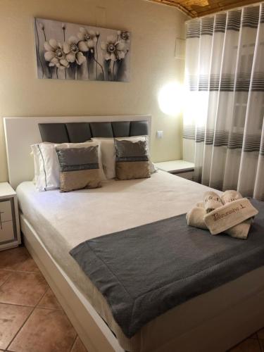 Giường trong phòng chung tại Casa Pelourinho
