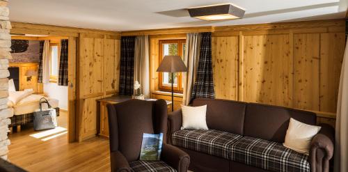 Zona de estar de Hirschen Wohlfühlhotel Bregenzerwald