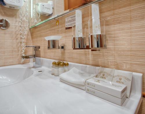 Ένα μπάνιο στο Markstadt Hotel