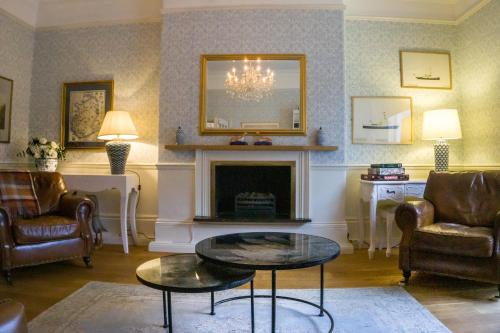 A seating area at Seacrest Hotel 