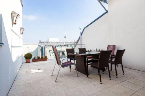 Großes Penthouse #12 mit Terrasse und Aussicht