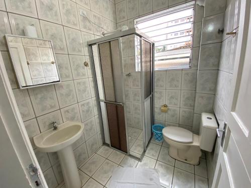 Caiçara Hotel tesisinde bir banyo