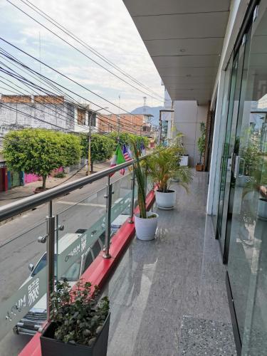 Murano Hotelにあるバルコニーまたはテラス