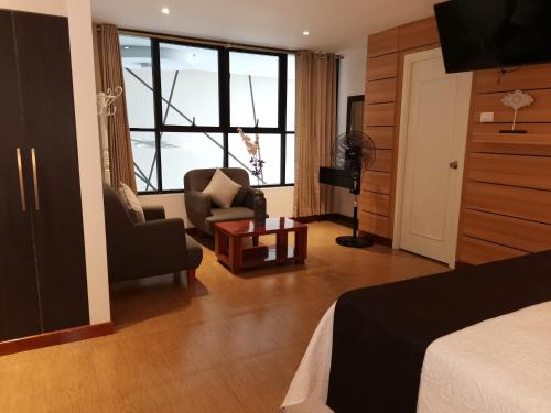 Murano Hotelにあるベッド