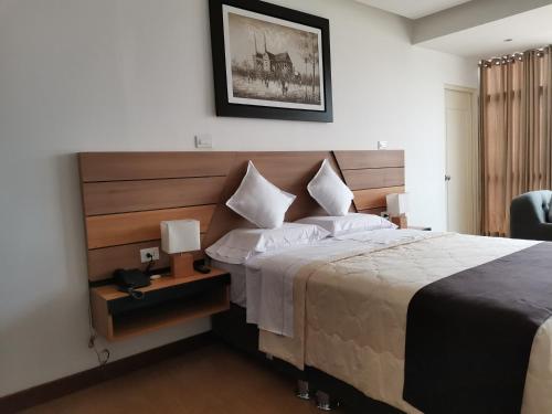 Murano Hotelにあるベッド