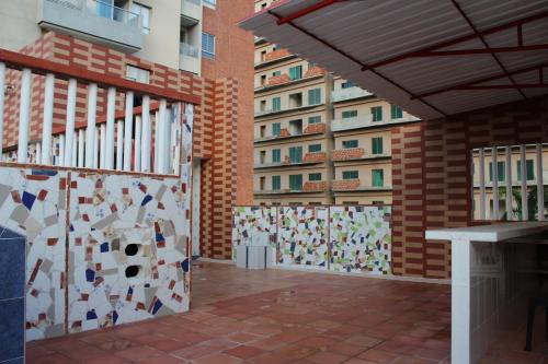 Balcon ou terrasse dans l'établissement Villa Santos Apartaestudios