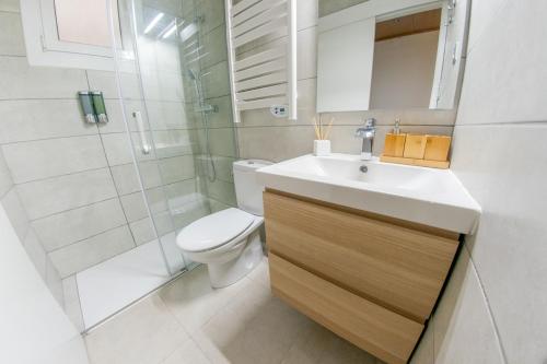Koupelna v ubytování Ahllenrock como un hotel, pero solo para ti