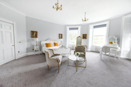 A seating area at Beamish Hall Country House Hotel, BW Premier Collection 