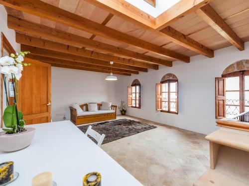 Postel nebo postele na pokoji v ubytování House Ca Na Blanca