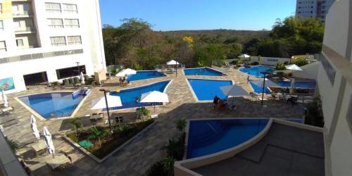 Vista de la piscina de Park Veredas- Rio Quente Temporada o d'una piscina que hi ha a prop