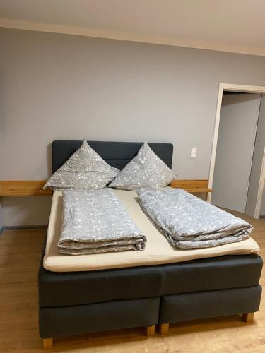 Krevet ili kreveti u jedinici u okviru objekta City Studio-Apartment am Hauptbahnhof N6