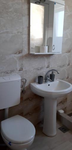 Ένα μπάνιο στο Lux apartman