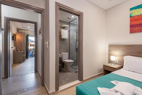 Koupelna v ubytování Sisi Breeze Hotel