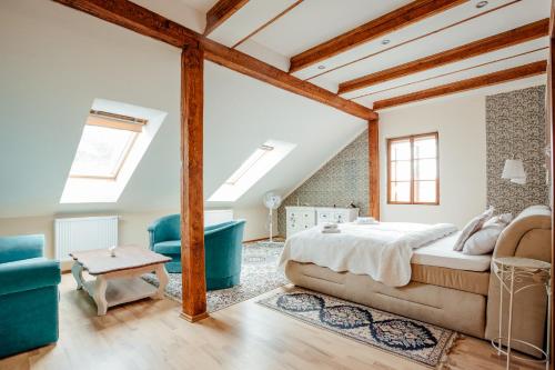 Postel nebo postele na pokoji v ubytování Hotel Barcadam