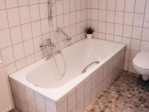 Koupelna v ubytování Ferienhaus Paula
