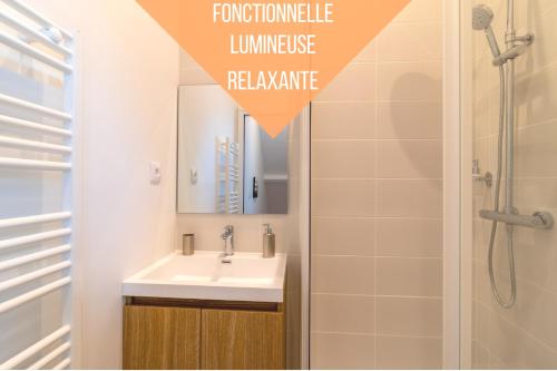 Koupelna v ubytování Self Checkin Automatique - 9 min Disney - LE MINNIE - COSYRENTING