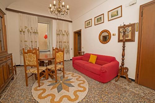 A seating area at La Perpetua
