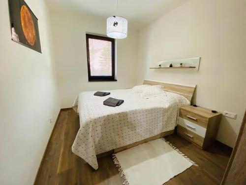 Postel nebo postele na pokoji v ubytování Apartmán Sofia