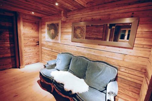 Posezení v ubytování chalet coup de coeur+véhicule 4*4 ; 9 places à dispo