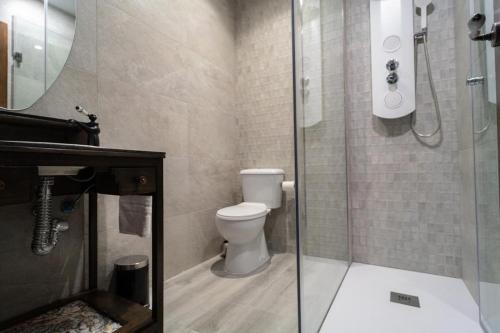 Koupelna v ubytování Bellanna - Panorámica