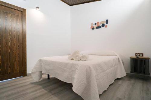 Postel nebo postele na pokoji v ubytování Bellanna - Panorámica