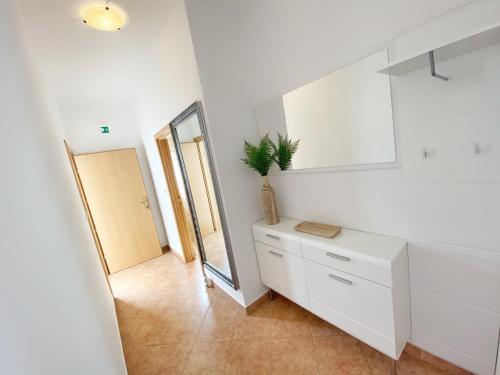 Koupelna v ubytování Apartments Saric