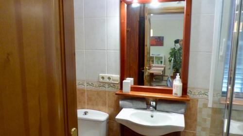 ห้องน้ำของ La Felicidad Apartamento en Dénia