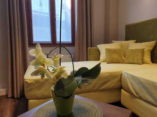 Hotel and Wellness Patriarcaにあるシーティングエリア
