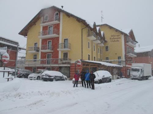 Albergo Valbella durante l'inverno