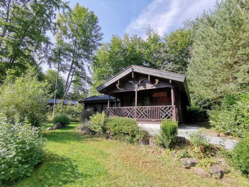 Zahrada ubytování Blockhaus am Twistesee mit 3 Schlafzimmern