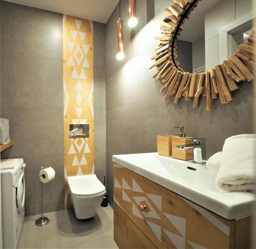 Kúpeľňa v ubytovaní VIP Apartamenty VILLA MODERN